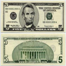 Buy USD 5 Bills Online - Counterfeit Moneys